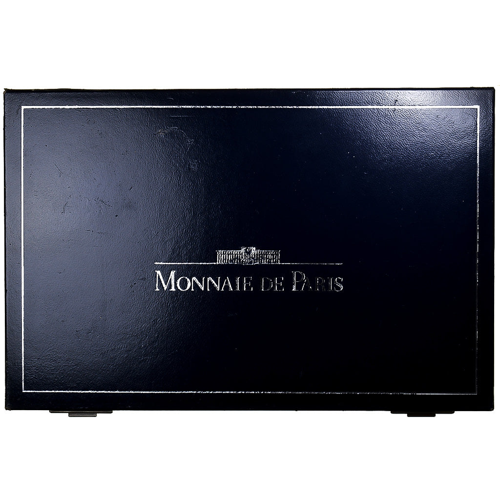 France, Coffret Liberté retrouvée, 1993-1994, Monnaie de Paris, BE, Argent