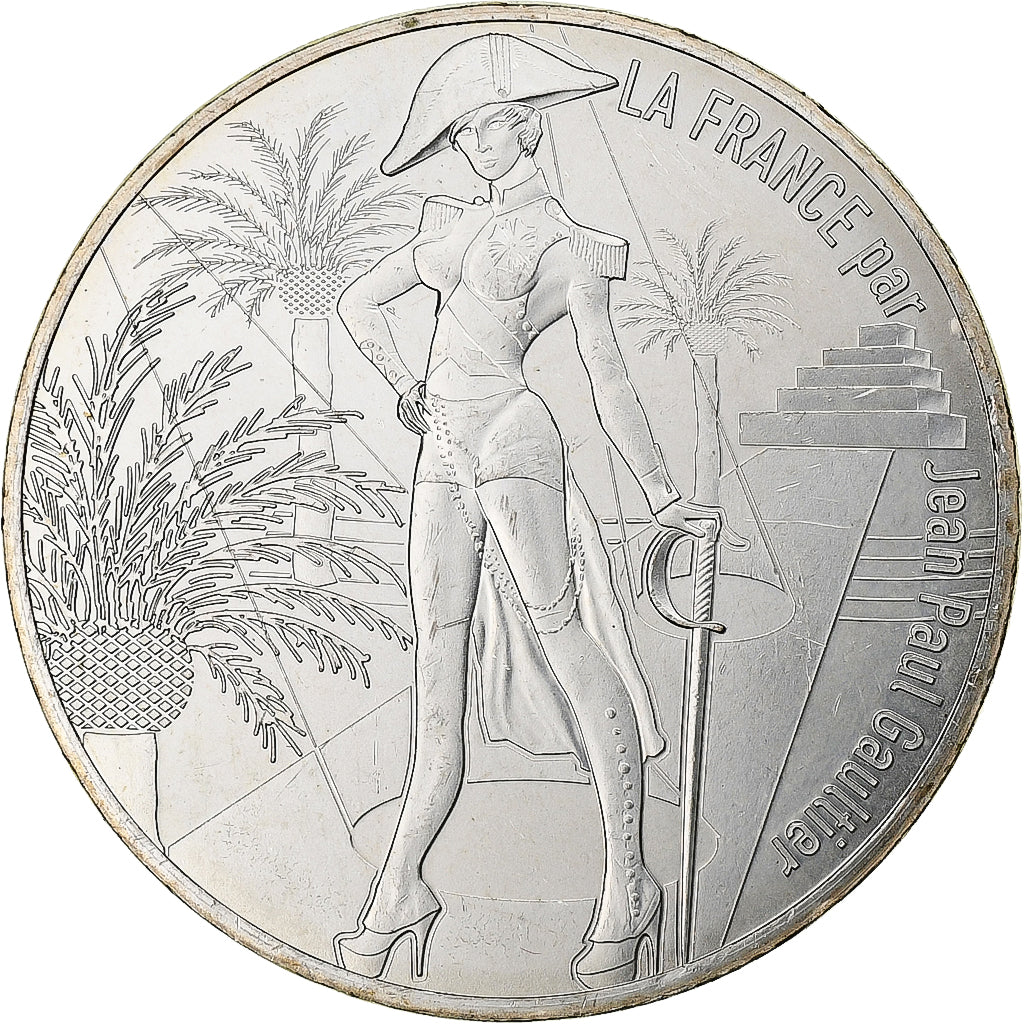 France, 10 Euro, Jean-Paul Gaultier (La Corse), 2017, Monnaie de Paris, Silver