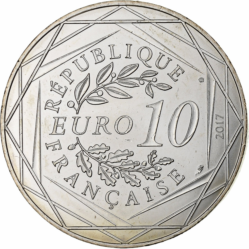 Francia, 10 Euro, Jean-Paul Gaultier (Orléans la Victorieuse), 2017, Monnaie de