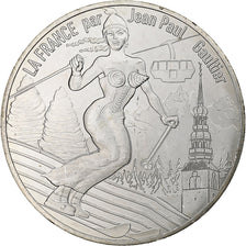 Francia, 10 Euro, Jean-Paul Gaultier (Les Alpes), 2017, Monnaie de Paris, Plata
