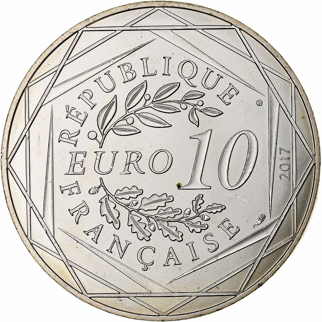Francia, 10 Euro, Jean-Paul Gaultier (Le Pays Basque), 2017, Monnaie de Paris
