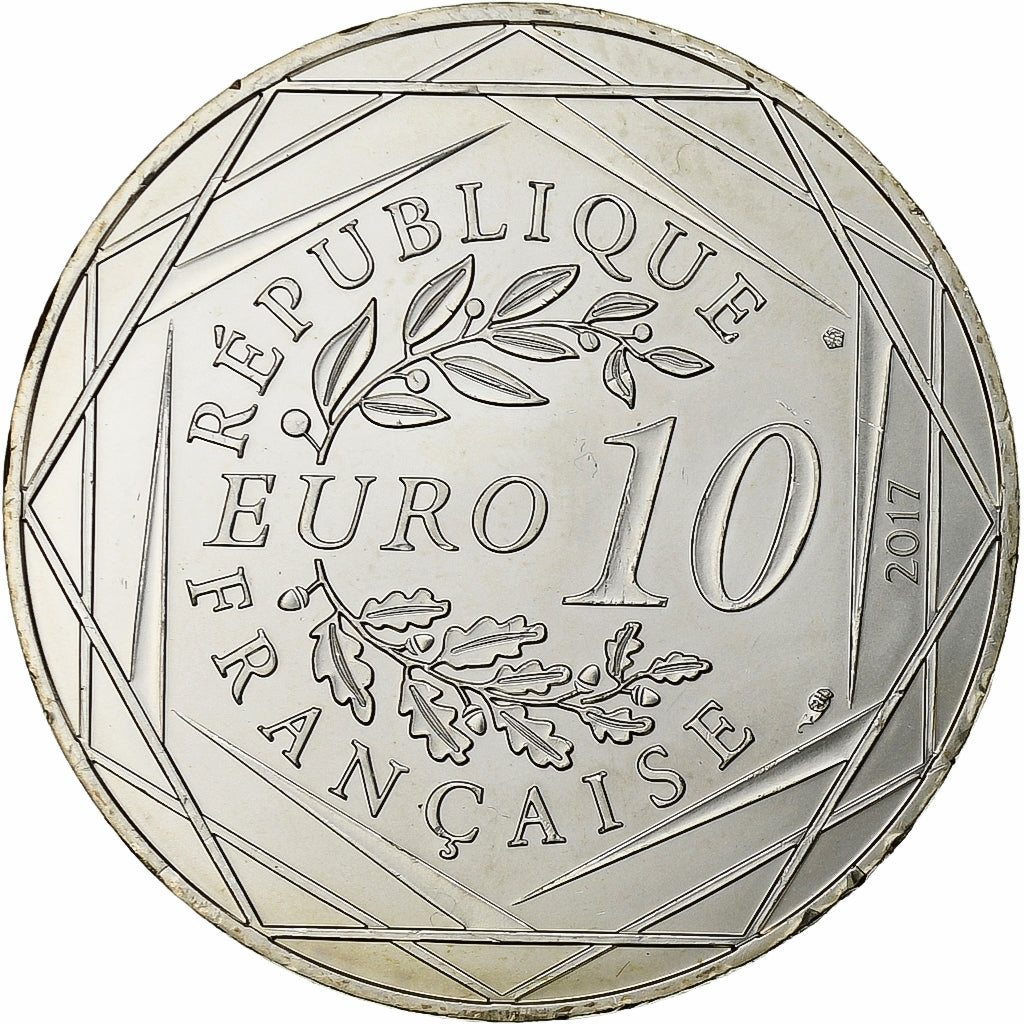 Francia, 10 Euro, Jean-Paul Gaultier (La Bretagne), 2017, Monnaie de Paris