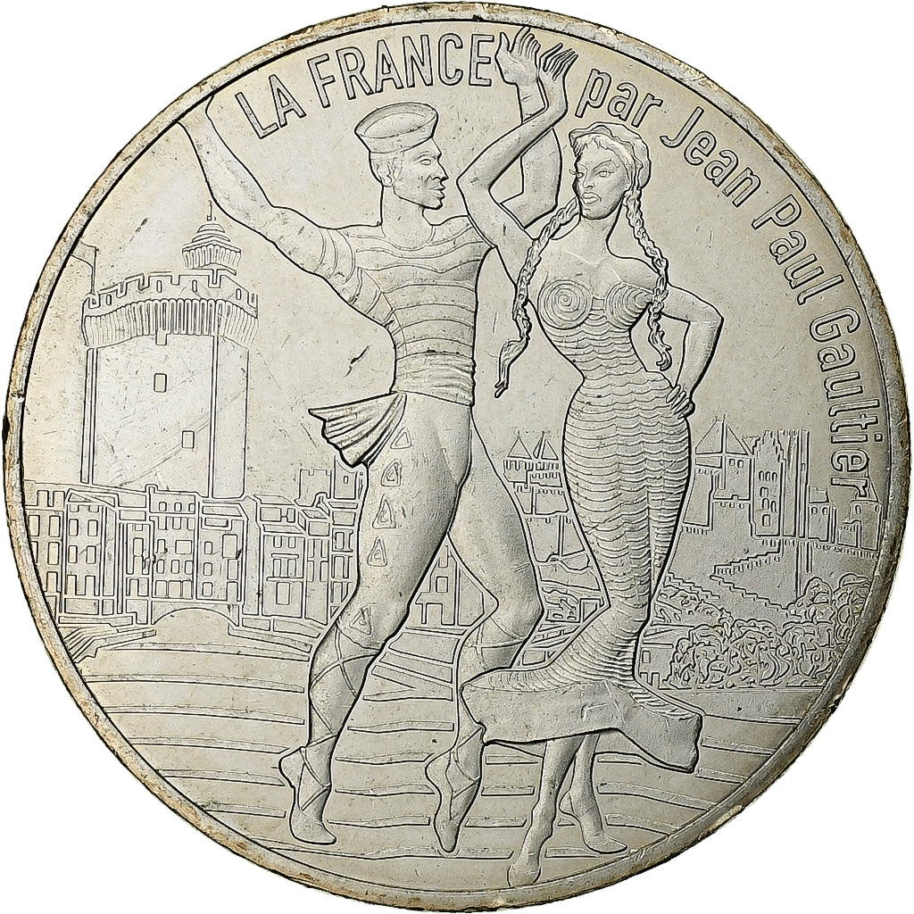 Francia, 10 Euro, Jean-Paul Gaultier (Roussillon dansant), 2017, Monnaie de