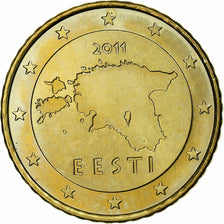 Estonia, 50 Euro Cent, 2011, Vantaa, Nordic gold, EBC+