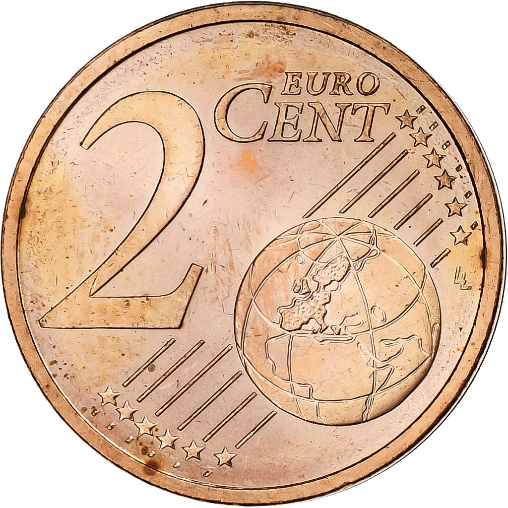 Lithuania, 2 Euro Cent, 2015, Vilnius, Copper Plated Steel, MS(63)