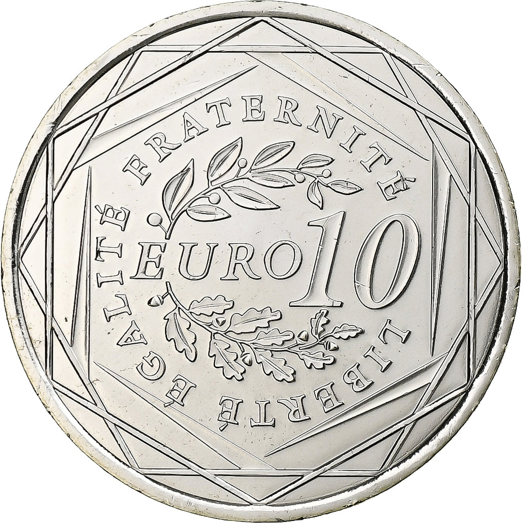France, 10 Euro, Semeuse, 2009, Monnaie de Paris, Argent, FDC