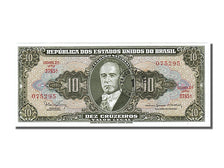 Banknote, Brazil, 1 Centavo on 10 Cruzeiros, 1966, UNC(65-70)