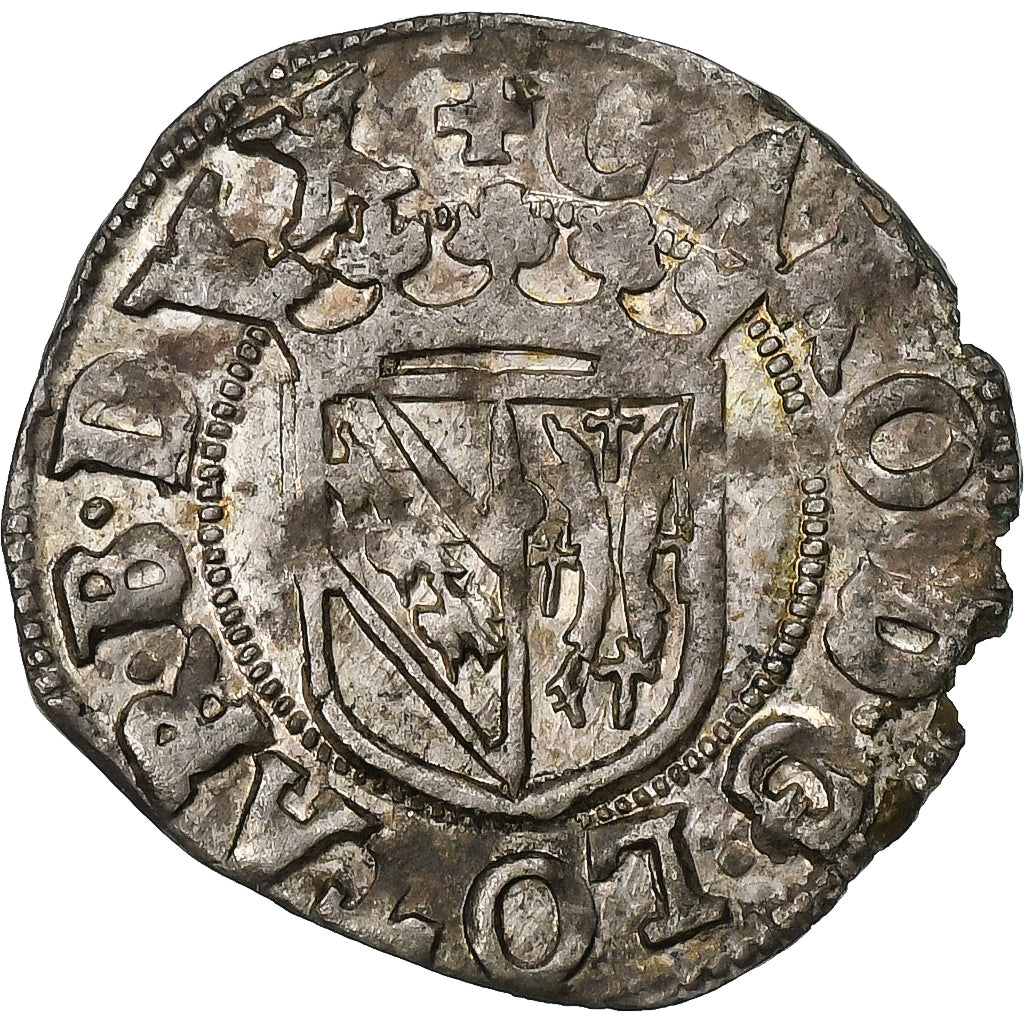 Duchy of Lorraine, Charles III, Sol Carolus, 1545-1608, Nancy, Zilver, ZF