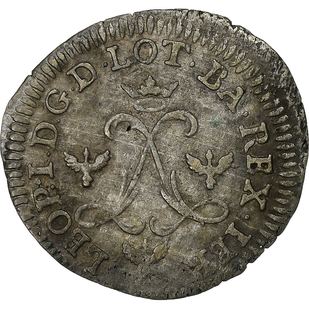 Duchy of Lorraine, Leopold I, 15 Deniers, 1697-1729, Nancy, Billon, EF(40-45)