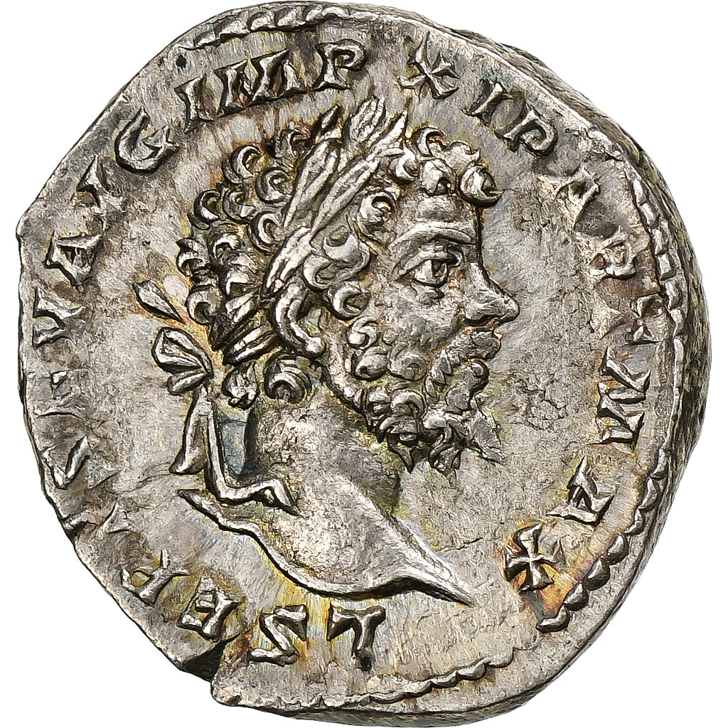 Septimius Severus, Denarius, 197-200, Rome, Zilver, PR+, RIC:122c