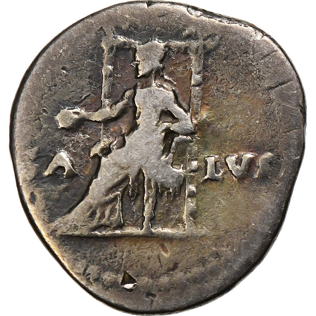 Nero, Denarius, 67-68, Rome, Argento, MB, RIC:72