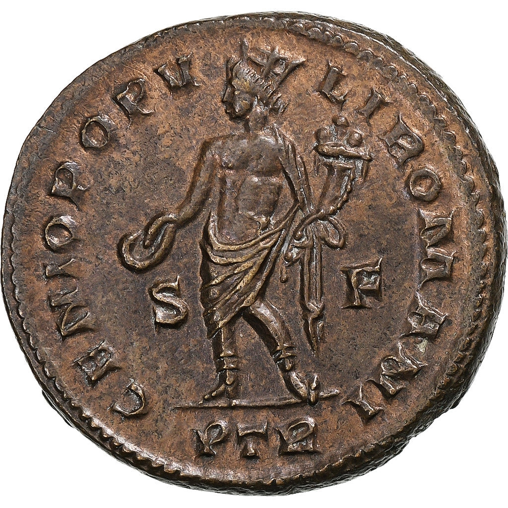 Severus II, Follis, 305-307, Treveri, Bronze, MS(63), RIC:653c
