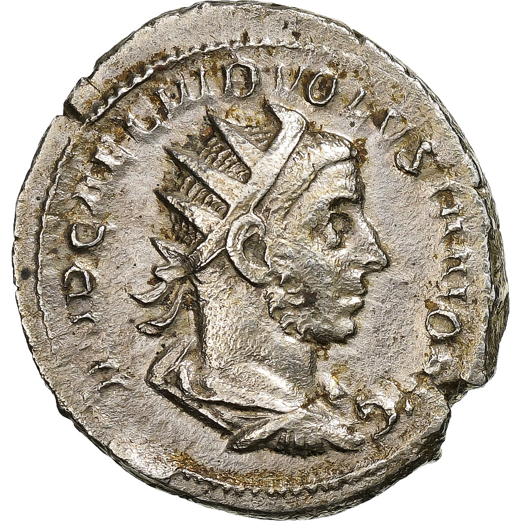 Volusian, Antoninianus, 253, Rome, Lingote, AU(55-58), RIC:141