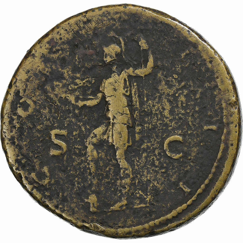 Hadrian, Sesterz, 125-127, Rome, Bronze, S, RIC:811