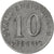 Niemcy, Stadt Zweibrücken, 10 Pfennig, 1919, AU(55-58), Żelazo