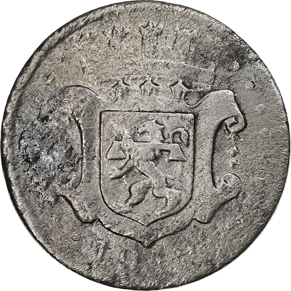 Duitsland, Stadt Zweibrücken, 5 Pfennig, 1919, PR, Iron