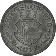 Deutschland, Stadt Pforzheim, 10 Pfennig, 1917, SS+, Zinc