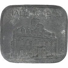 Deutschland, Stadt Hall, 50 Pfennig, 1918, SS, Zinc