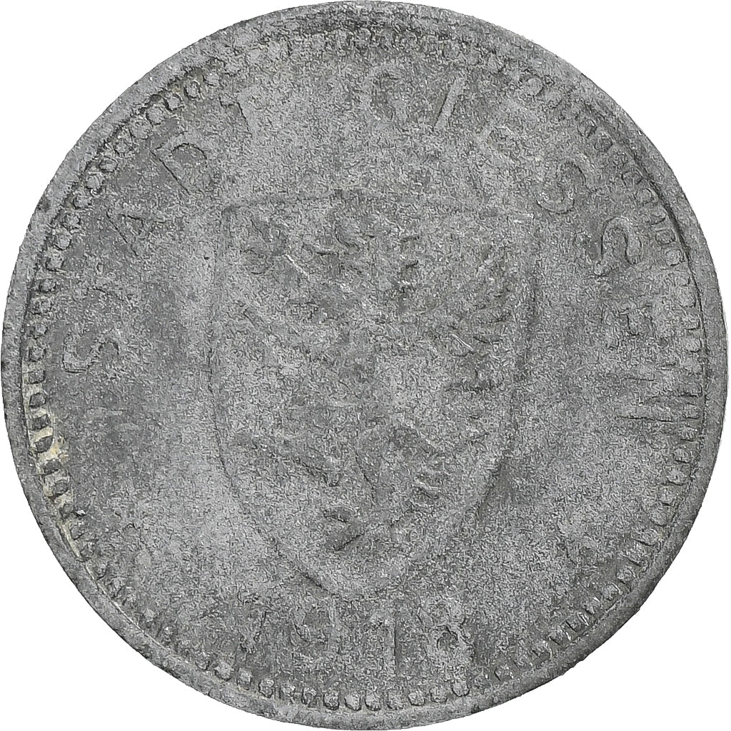 Duitsland, Stadt Giessen, 10 Pfennig, 1918, FR, Iron