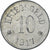 Germania, Stadt Gerolzhofen, 10 Pfennig, 1917, MB+, Zinco