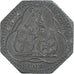 Alemanha, Stadt Fulda, 10 Pfennig, 1917, VF(30-35), Zinco