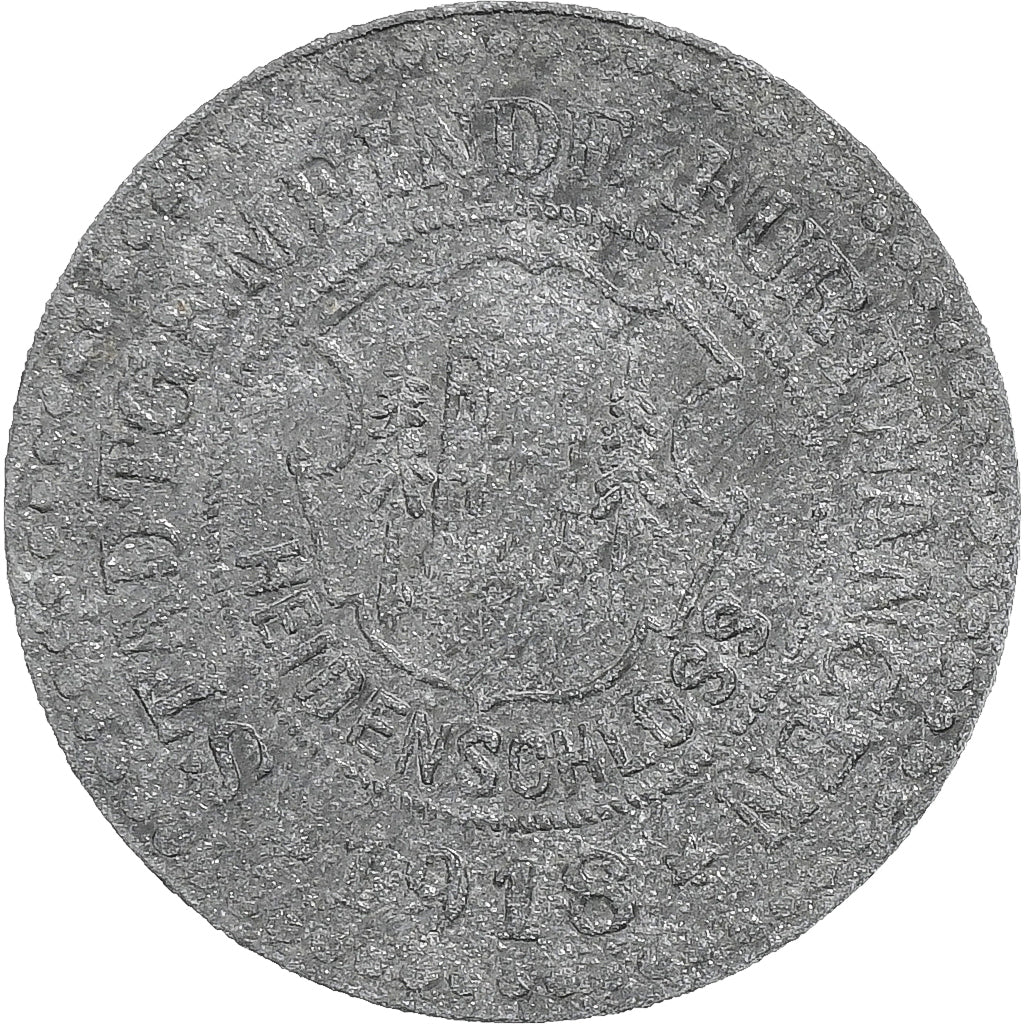 Duitsland, Stadt Furtwangen, 10 Pfennig, 1918, FR+, Zinc