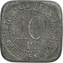 Alemanha, Stadt Freudenstadt, 10 Pfennig, 1919, EF(40-45), Zinco