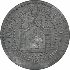Germania, Stadt Frankfurt an der Oder, 5 Pfennig, 1917, BB+, Zinco