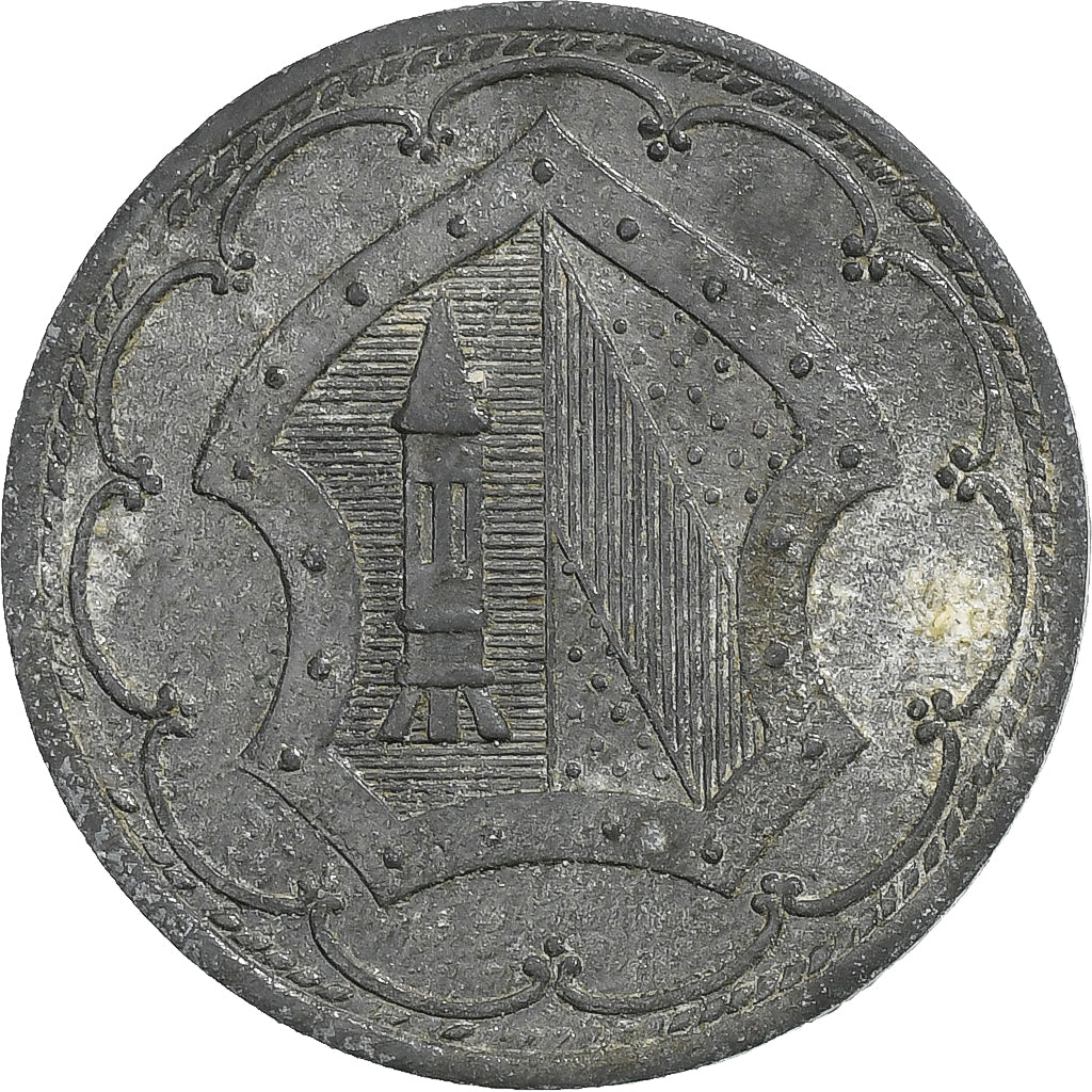 Germania, Stadt Ettlingen, 10 Pfennig, 1920, BB, Zinco