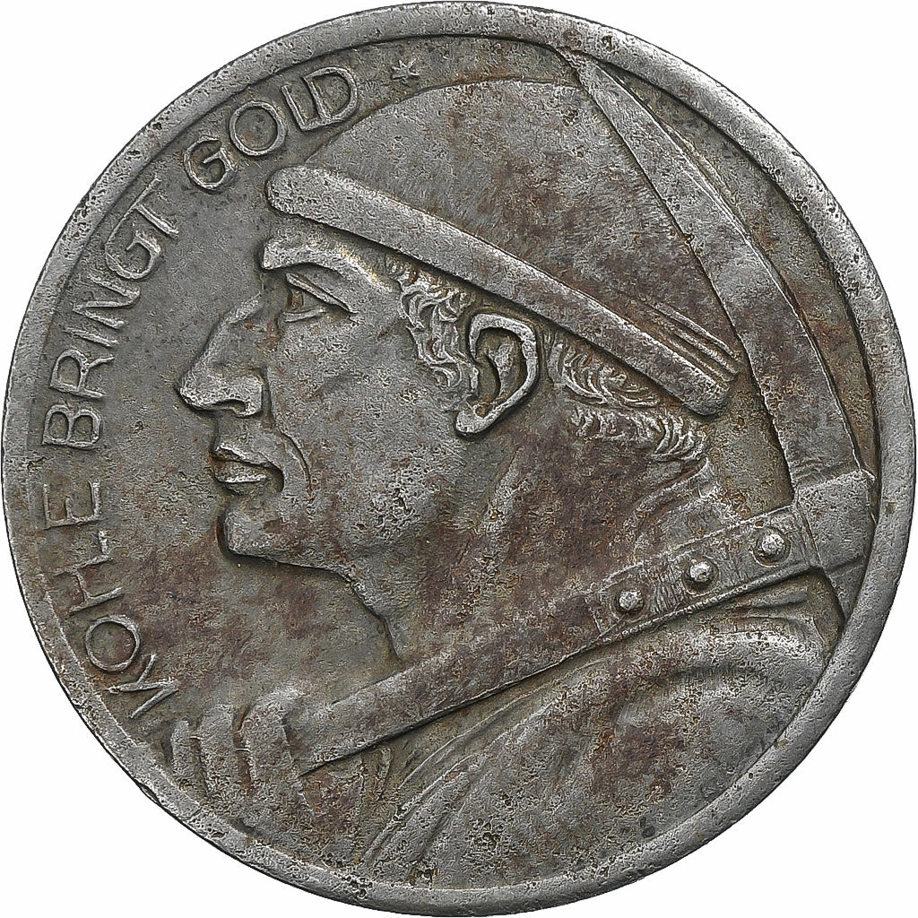 Germania, Stadt Düren, 1/2 Mark, 1919, SPL-, Ferro