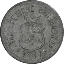 Germania, Stadt Deggendorf, 10 Pfennig, 1917, BB+, Zinco