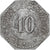 Deutschland, Stadt Coburg, 10 Pfennig, 1917, SS+, Iron