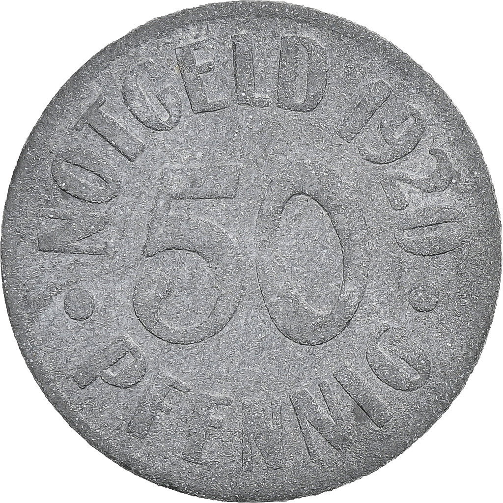 Niemcy, Stadt Cassel, 50 Pfennig, 1920, VF(30-35), Cynk