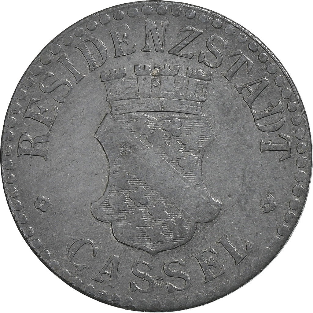 Deutschland, Residenzstadt Cassel, 10 Pfennig, 1917, SS, Zinc