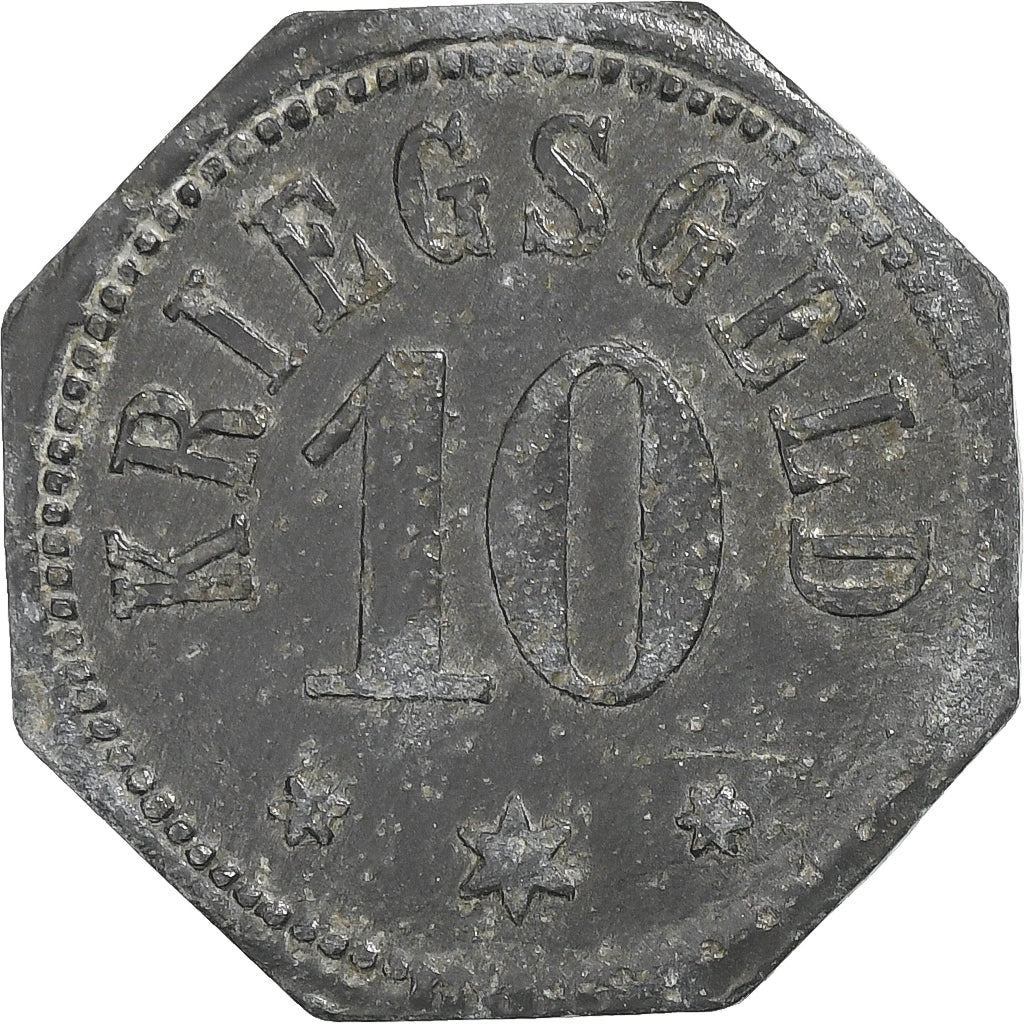 Deutschland, Stadt Camberg, 10 Pfennig, 1917, S, Zinc