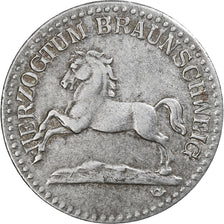 Germania, Herzogtum Braunschweig, 10 Pfennig, 1918, BB+, Ferro