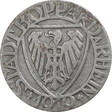 Alemanha, Stadt Boppard am Rhein, 10 Pfennig, 1919, EF(40-45), Ferro