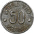 Germania, Stadt Bingen am Rhein, 50 Pfennig, 1919, BB+, Ferro