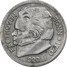 Germania, Stadt Bonn, 25 Pfennig, 1920, Beethoven, SPL-, Ferro