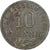 Germania, Bochum, Gelsenkirchen, Hattingen, 10 Pfennig, 1918, BB+, Ferro