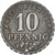 Germania, Bochum, Gelsenkirchen, Hattingen, 10 Pfennig, 1918, BB+, Ferro