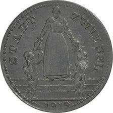 Germania, Stadt Zwiesel, 10 Pfennig, 1919, BB+, Zinco