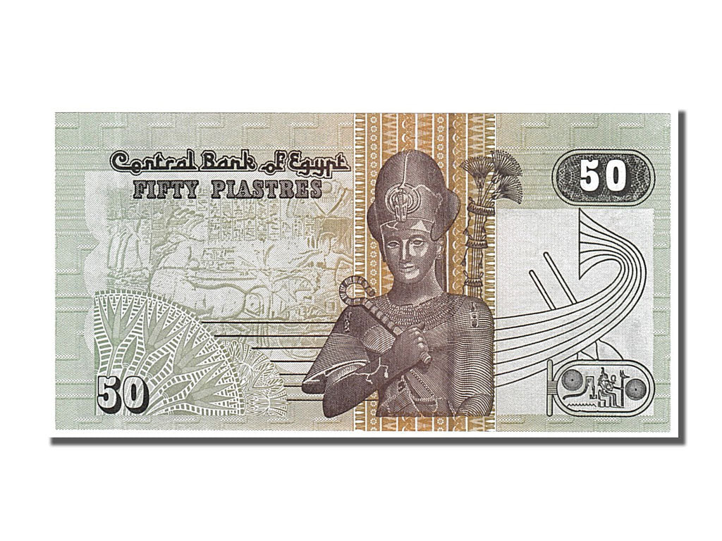 Banknote, Egypt, 50 Piastres, 2002, UNC(65-70)