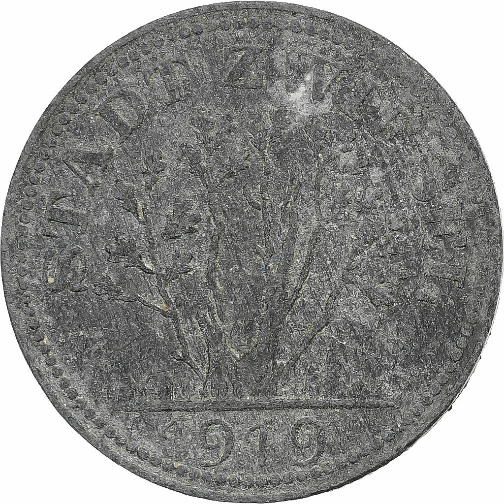 Allemagne, Stadt Zwiesel, 20 Pfennig, 1919, TB+, Zinc