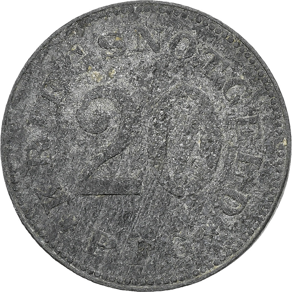 Allemagne, Stadt Zwiesel, 20 Pfennig, 1919, TB+, Zinc