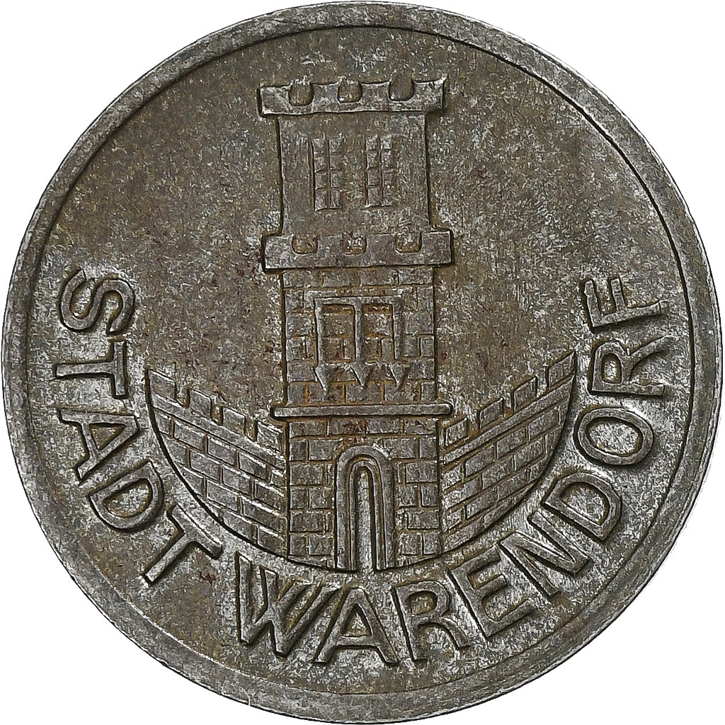 Germania, Stadt Warendorf, 10 Pfennig, 1920, SPL-, Ferro