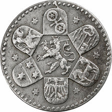 Germania, Stadt Heppenheim, 10 Pfennig, 1918, BB+, Ferro