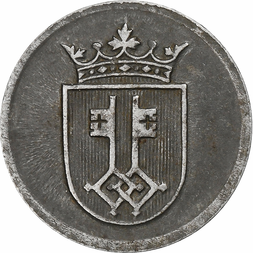 Alemanha, Stadt Wittlich, 10 Pfennig, 1919, AU(50-53), Ferro