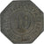 Duitsland, Stadt Trier, 10 Pfennig, Undated (1917), ZF, Zinc