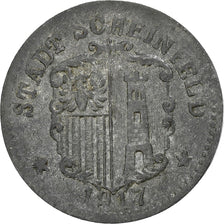 Deutschland, Stadt Scheinfeld, 5 Pfennig, 1917, SS, Zinc